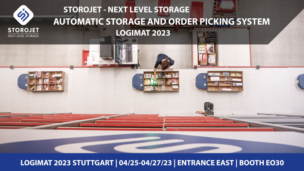 Experience STOROJET in live operation at LogiMAT 2023!