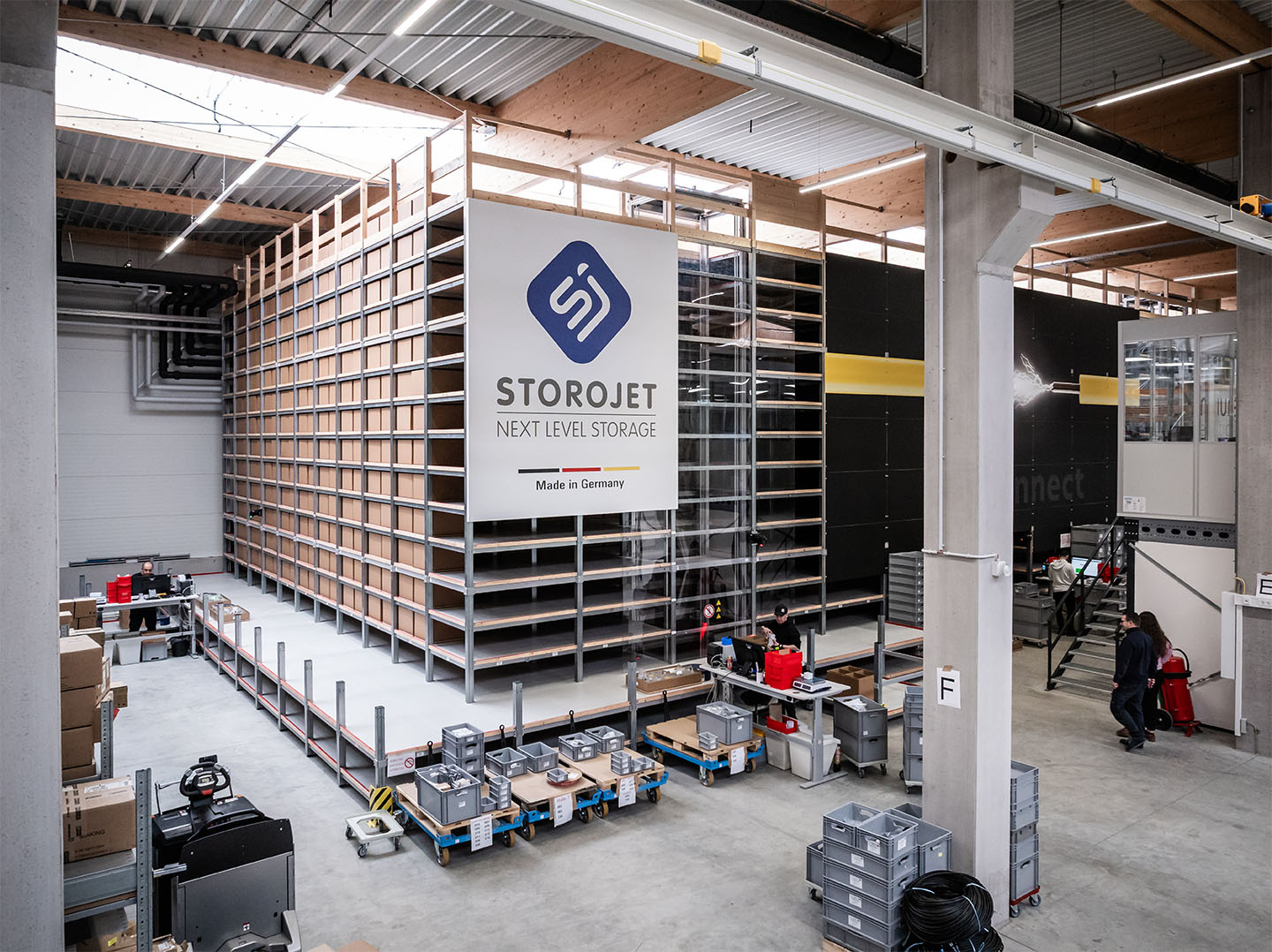 Production-oriented material supply